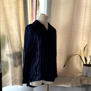 Women's Navy Striped Dress